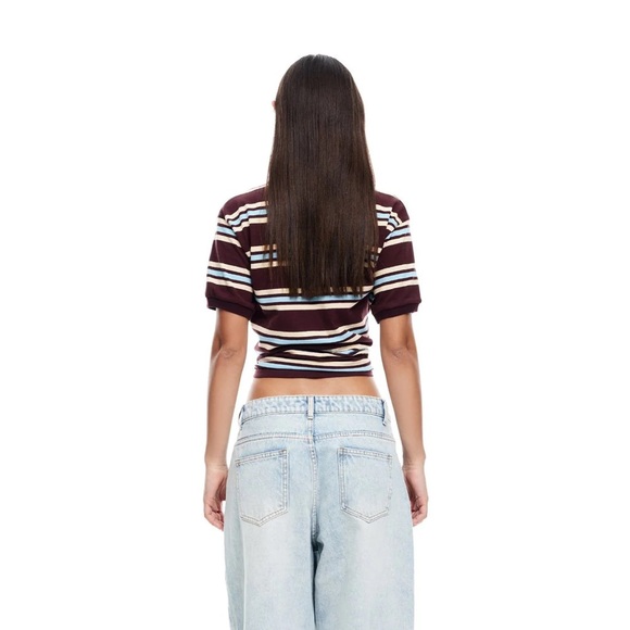 Lioness LEISURE POLO | CHOCOLATE MULTI C36 - Picture 6 of 9